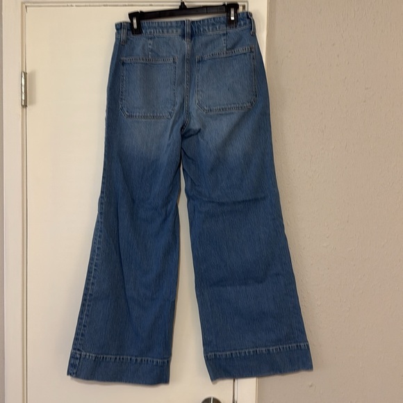 J.Crew High-rise Sailor denim trouser in 1996 semi-stretch 28P - Picture 8 of 13